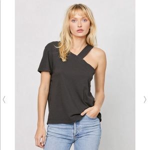 LNA Cana tee pirate black med NWT